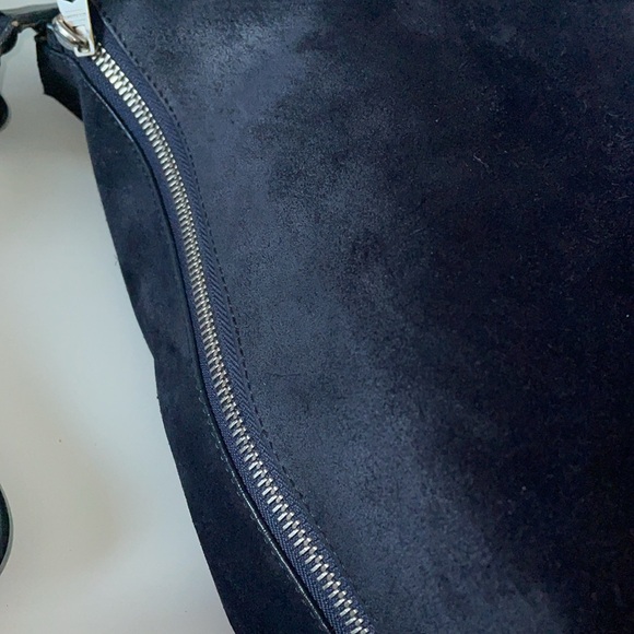 All Saints Mori MD hobo black suede - Picture 8 of 13